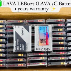 Lava-5c/Lava LEB027 battery 1050 mah 💯 og quality 1 years warranty