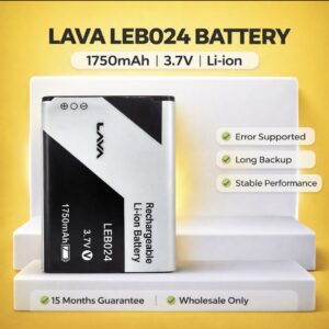 Lava-LEB024 Battary 1750mah 💯 og quality 1 year warranty panni Peking
