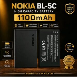 NOKIA CARE BL-5C 1100MAH BATTERY 100 % OG POUSH PACK
