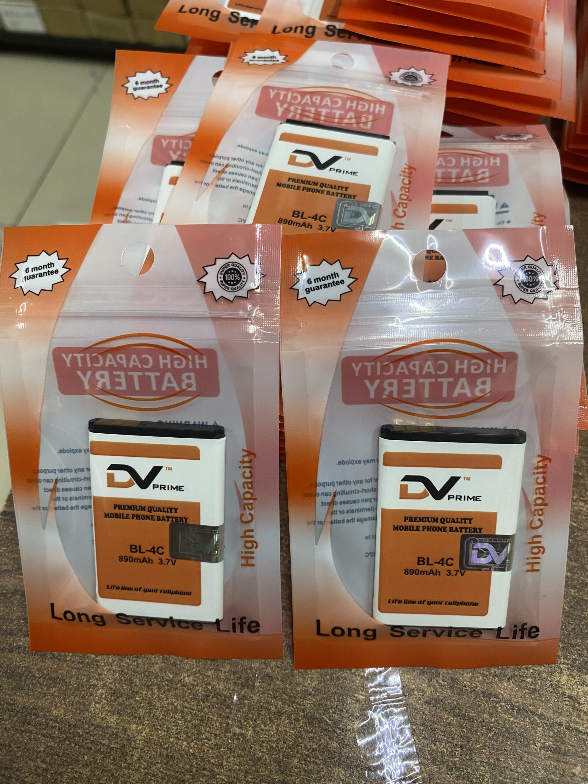 Dv prime 4c support battery all model 1050mah 💯 quality