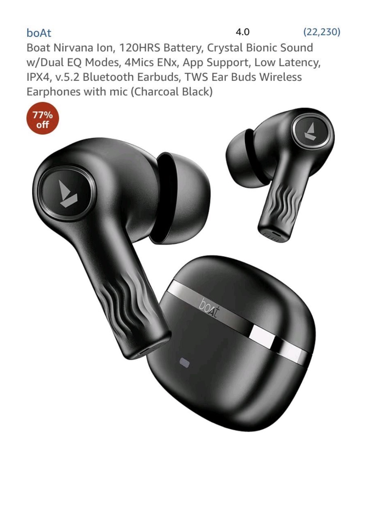 Boat prime ION premium quality super sound mix-3 colours styles Earbuds 👌 - Image 2