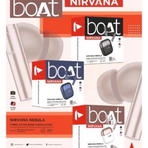 Boat nirvana (Nebula) 1st Quality shiny Earbuds extra bass sound