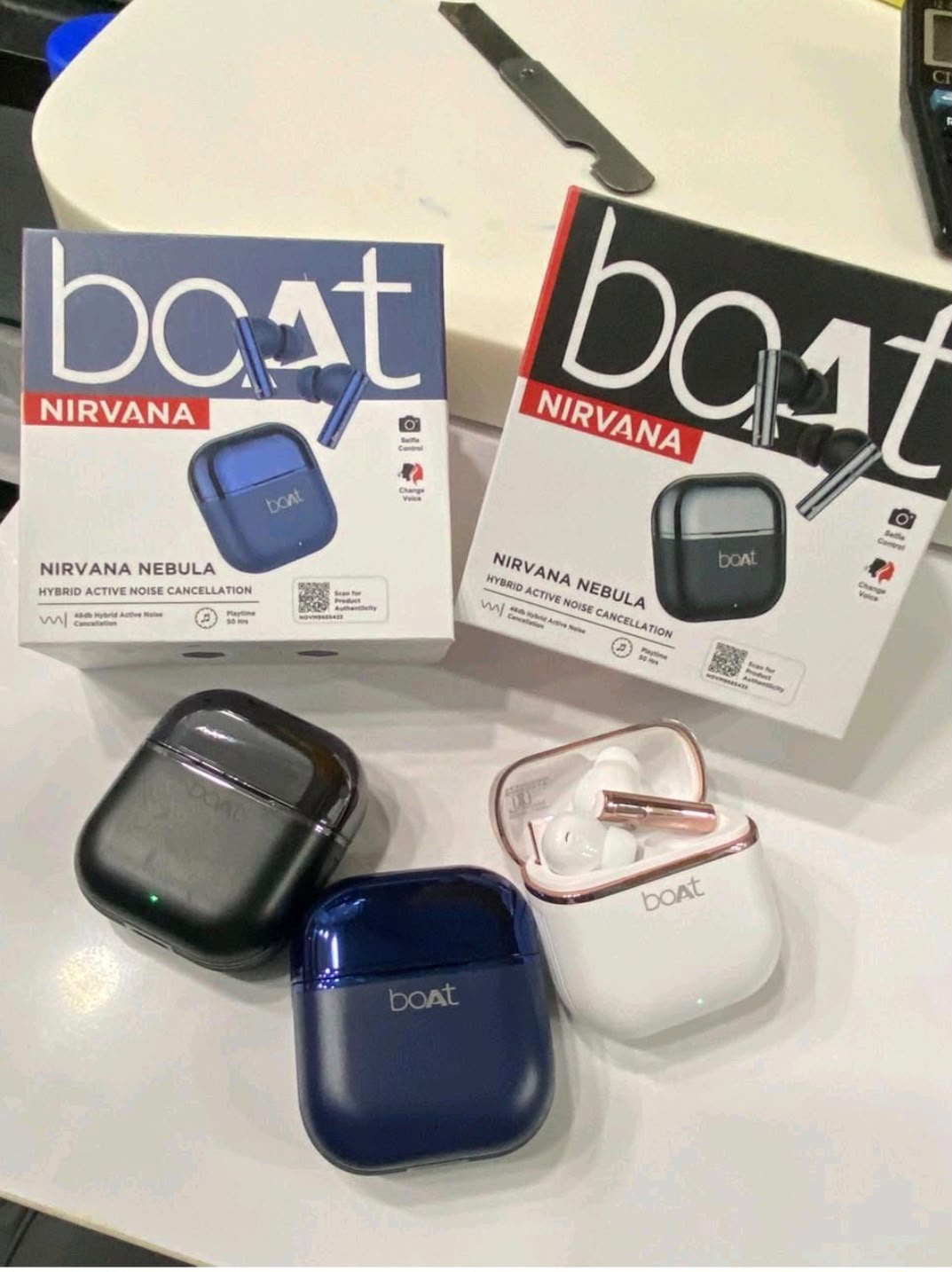 Boat nirvana (Nebula) 1st Quality shiny Earbuds extra bass sound - Image 2