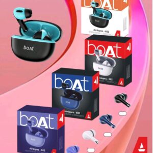 New Boat (Earbuds-682)super Quality shiny Extra Bass sound Hard box 1by1 lamination