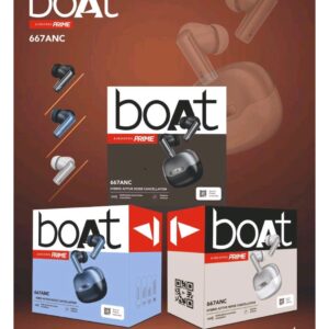 New BOAT Earbuds (667)100%og Quality shiny Hard Box premium Quality sound A1