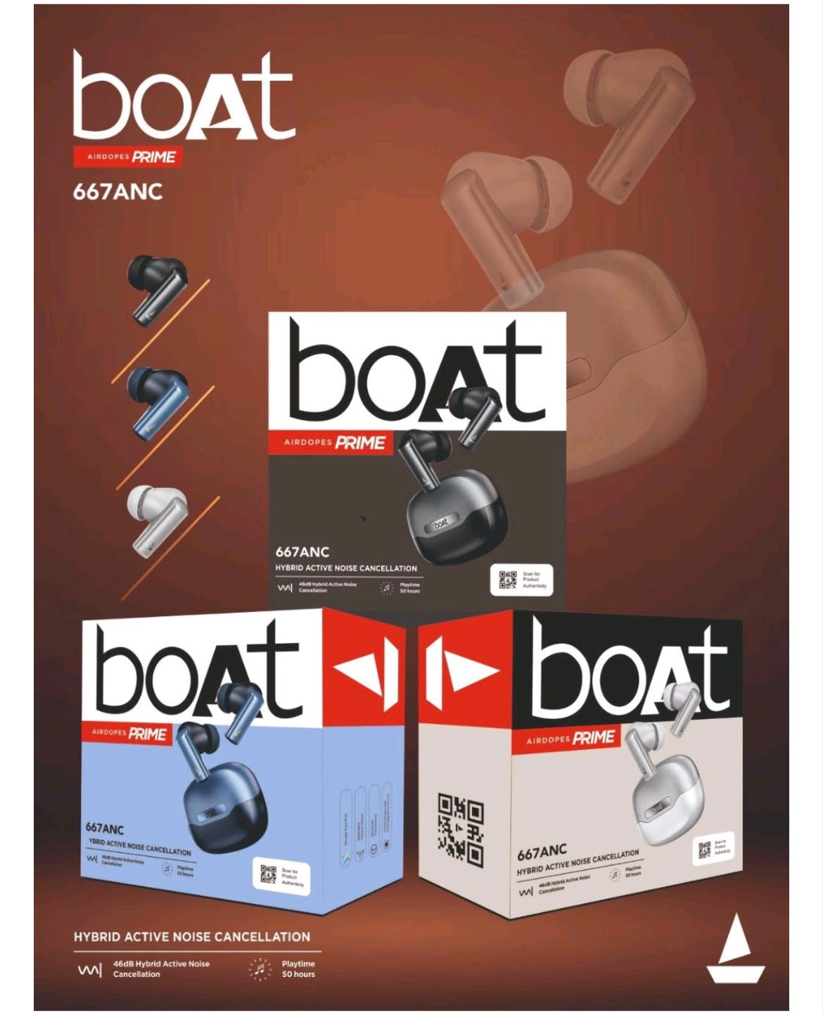 New BOAT Earbuds (667)100%og Quality shiny Hard Box premium Quality sound A1