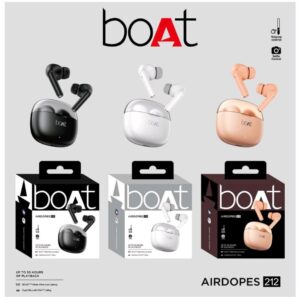 Boat Airdopes 212 100% og Quality Mix Colour Hard Box 1by1 Lamination Amazing sound Quality