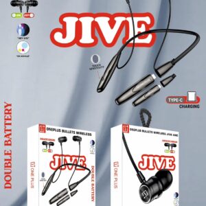 OnePlus Jive (Double Battery-) Neckband Double Box Magnetic on off+voice changer &vibration