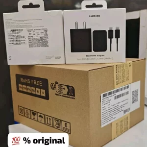 Samsung 45w PD Charger 💯% Og Quality With Type-C To Type-C Cable