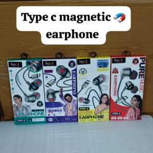 Boat typ C magnetic earphone