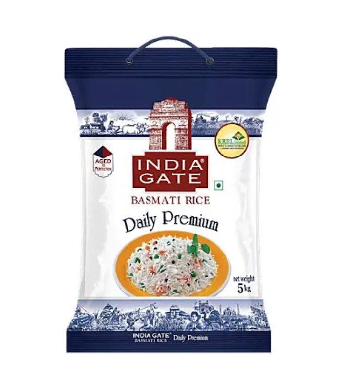 India Gate Basmati Rice Daily Premium 5 kg