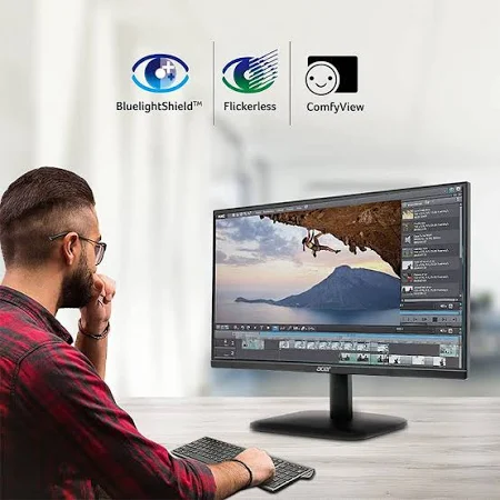 Acer EK220Q 21.5 Inch Full HD VA Panel LCD Monitor with LED Back Light - Image 3